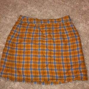Plaid miniskirt (NEVER WORN)